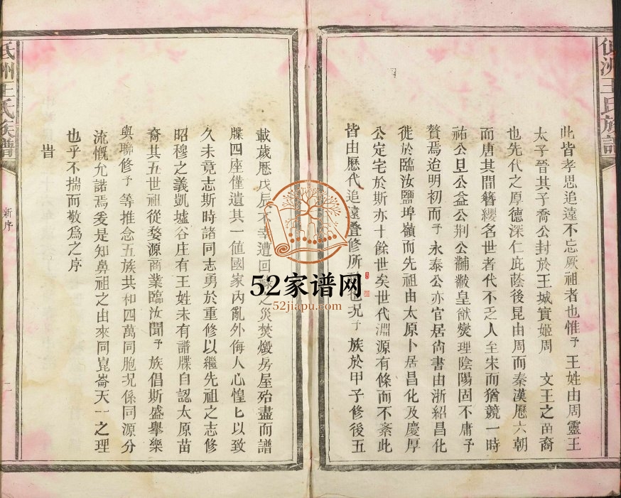 1947年修低洲王氏族谱 江西临川王荫堂王姓电子版家谱下载
