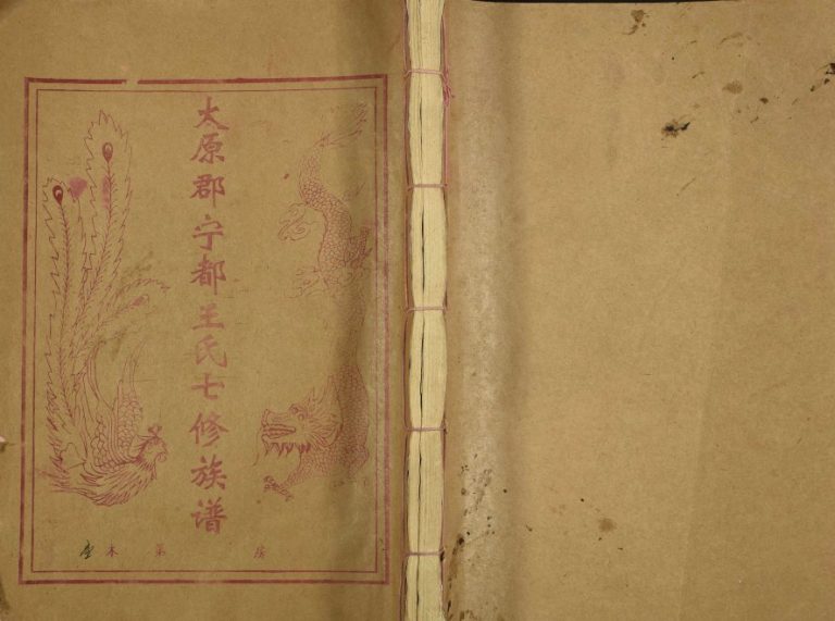 1995年太原郡宁都王氏七修族谱 江西王姓电子版家谱下载