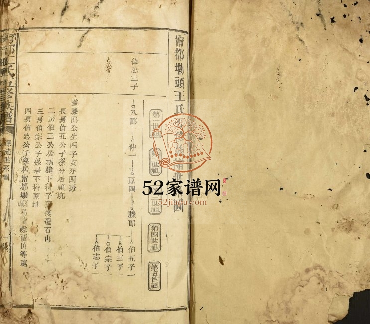 1843年宁都王氏五修族谱 江西赣州王姓电子版家谱下载