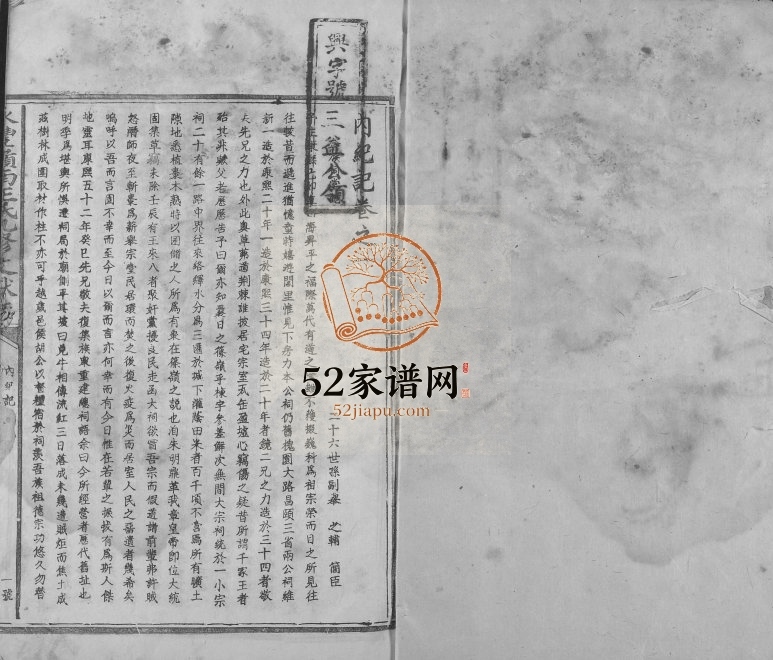 1919年永丰岭南王氏九修文献志 江西王姓电子版族谱下载