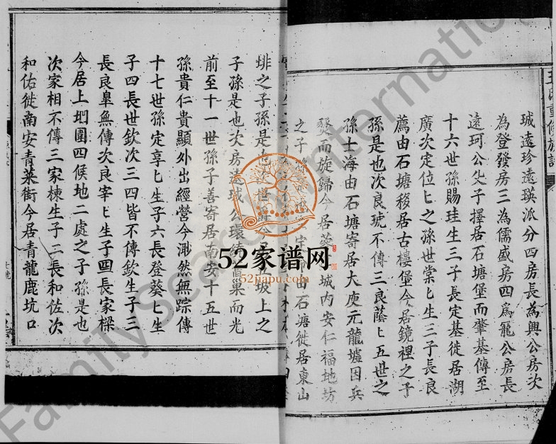 1911年修王氏族谱 江西南康三槐堂王姓电子版家谱下载
