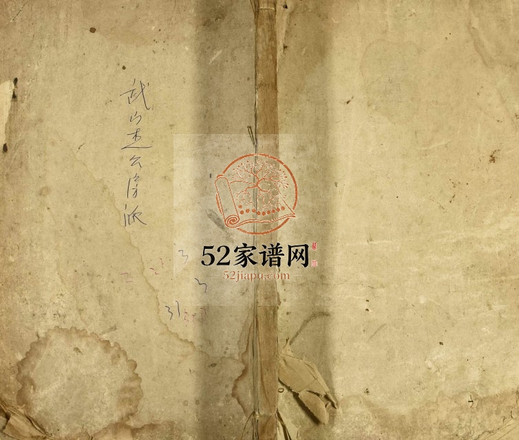 1755年修王氏武山宗谱 江西九江 湖口王姓电子版族谱下载
