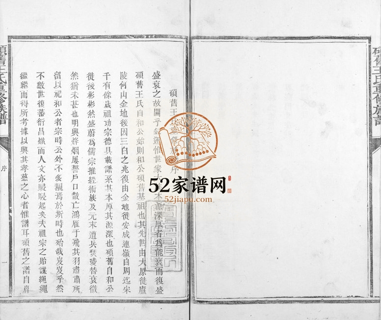 1900年硕旧王氏重修族谱[不分卷]江西吉安王姓电子版家谱下载