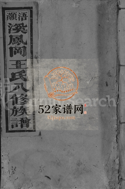 1870年浯灏溪凤冈王氏八修宗谱[不分卷]江西宁都王姓电子版族谱下载