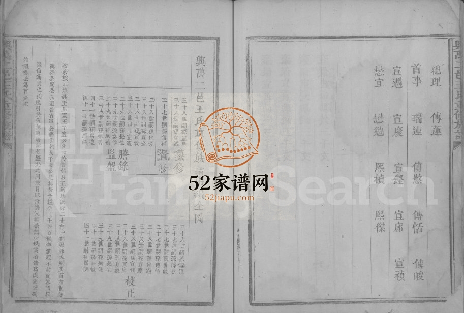 1865年兴万二邑王氏重修族谱[不分卷]江西兴国 万安王姓电子版家谱下载