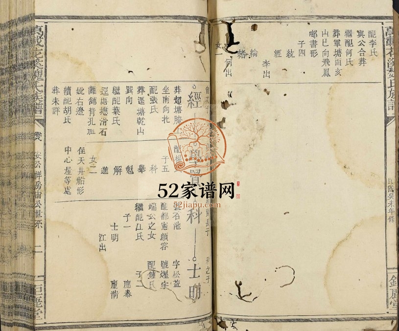 1943年修万载花溪魏氏族谱 江西钜鹿堂魏姓电子版家谱下载