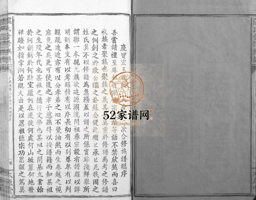 1948年温氏合修族谱[不分卷]江西赣县区 信丰太原堂温姓电子版家谱下载