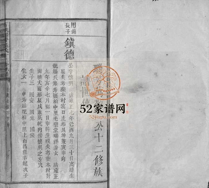 1900年石城联芳温氏十二修族谱 江西温姓电子版家谱下载