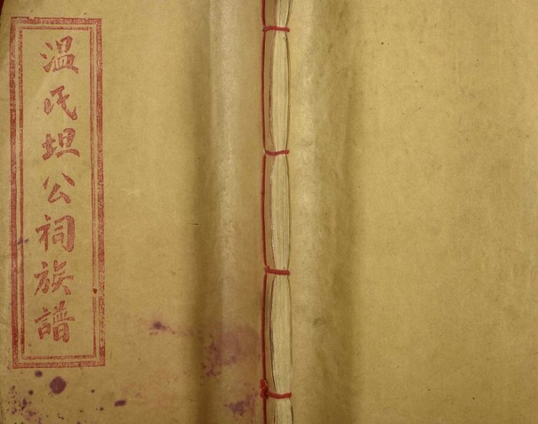 1944年联坊温氏坦祠十四修族谱[9卷含卷首]江西石城温姓电子版家谱下载