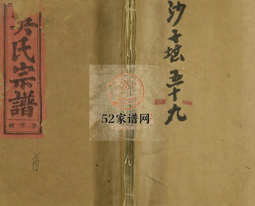 1937年修吴氏宗谱[55卷及卷首]江西 云南 湖北 四川 江苏至德堂吴姓电子版族谱下载