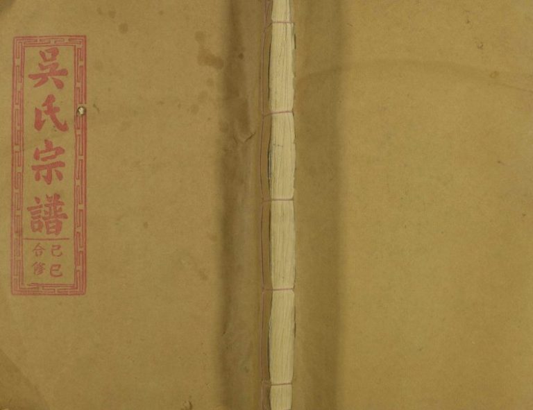 1989年十二修吴氏宗谱[未标明卷数]江西九江 奉新延陵堂吴姓电子版族谱下载