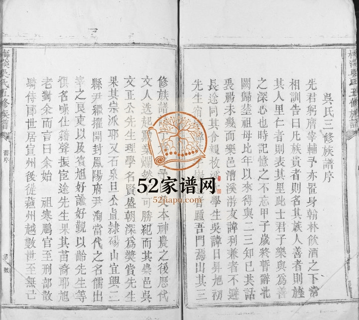 1873年梅溪吴氏五修族谱[不分卷]江西乐安吴姓电子版家谱下载