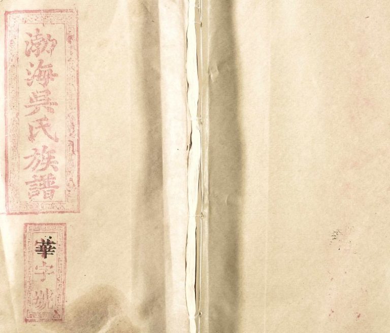 1995年修渤海吴氏族谱[二十七卷首一卷]江西进贤 福建将乐吴姓电子版家谱下载
