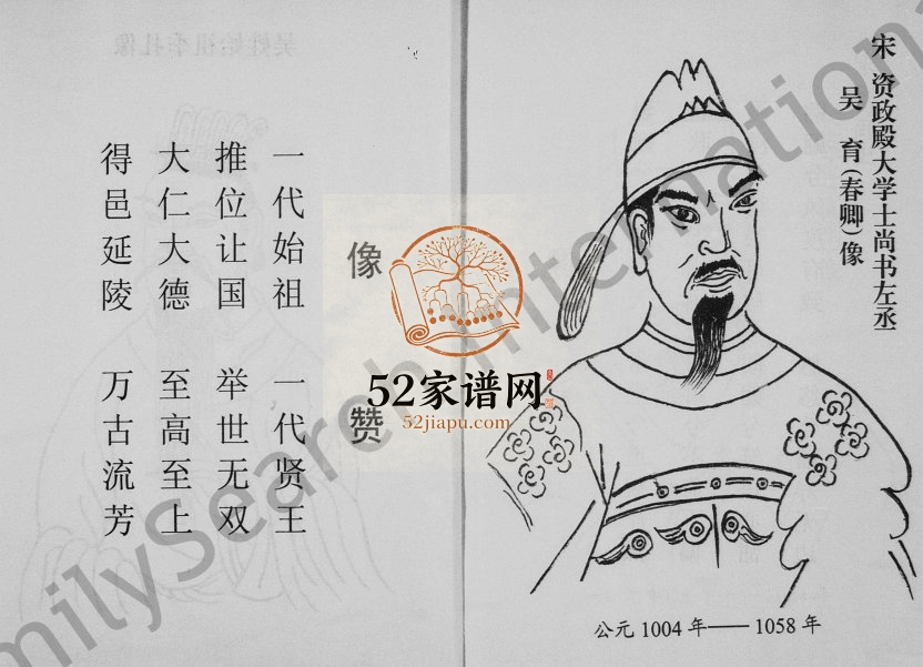 1998年修万溪吴氏族谱 江西分宜吴姓电子版家谱下载
