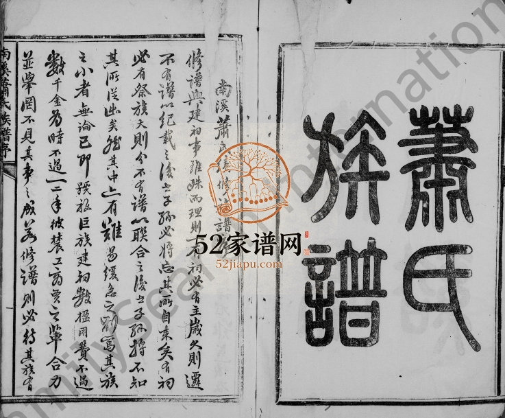 1917年续修泰和南溪萧氏族谱[10卷]江西萧姓电子版家谱下载