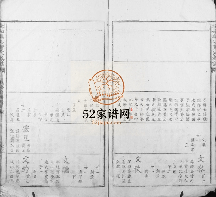 1829年修泰和旗山萧氏族谱 江西泰和县萧姓电子版家谱下载