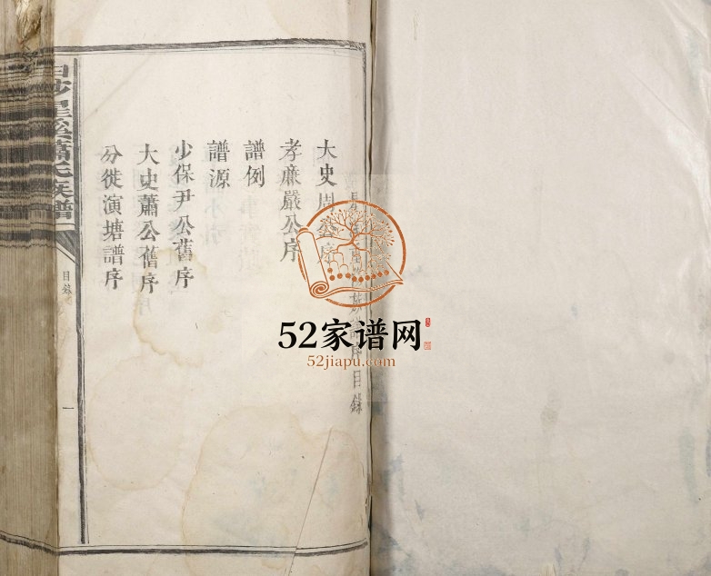1924年修白沙星溪萧氏族谱 江西泰和萧姓电子版家谱下载