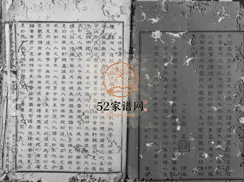 1949年萧从心堂联修族谱第一修 江西泰和 兴国 吉安 赣县萧姓电子版家谱下载