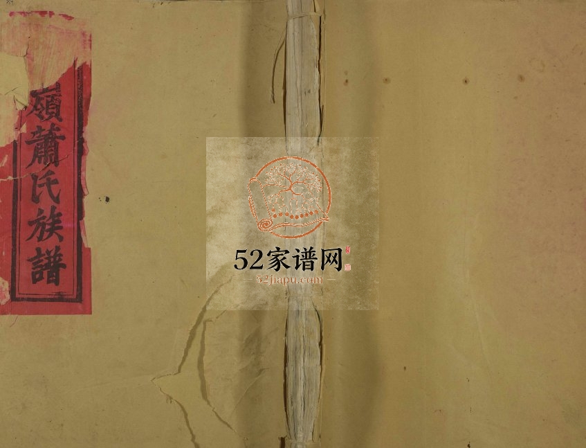 1997年十四修赤岭萧氏族谱[8卷]江西吉安萧姓电子版家谱下载