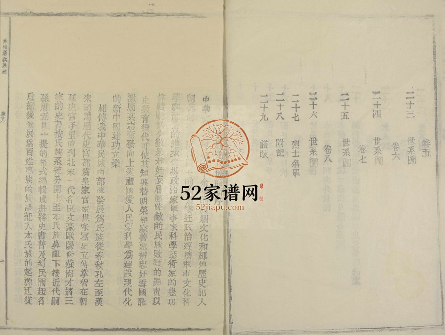 1997年十四修赤岭萧氏族谱[8卷]江西吉安萧姓电子版家谱下载