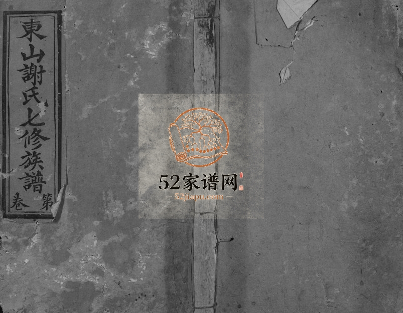 1895年宁都上际谢氏七修族谱 江西谢姓电子版家谱下载