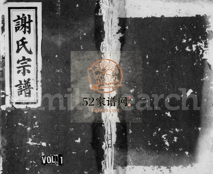 1877年修谢氏宗谱 江西修水文忠堂谢姓电子版族谱下载