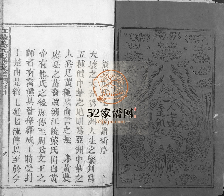 1915年江陵熊氏七修族谱[不分卷]江西修水 永丰 宁都熊姓电子版家谱下载