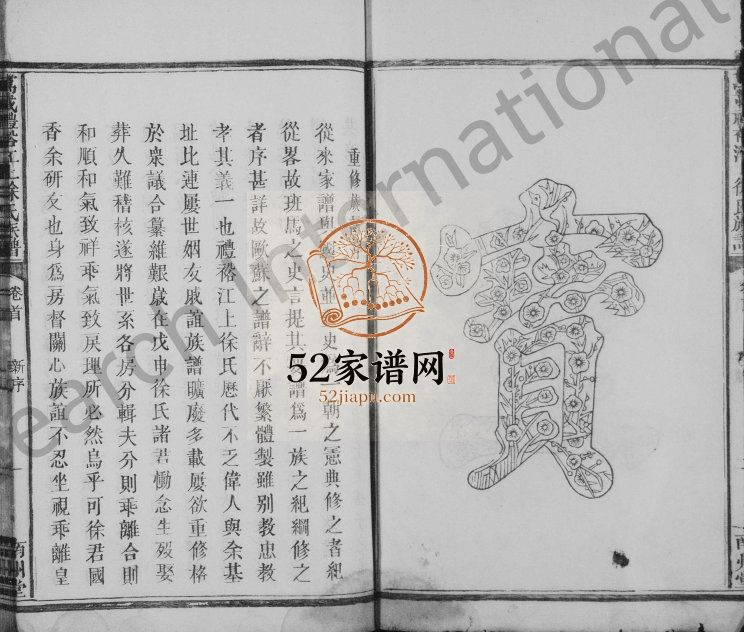 1909年续刊万载礼裕江上徐氏族谱[7卷首1卷]江西南州堂徐姓电子版家谱下载