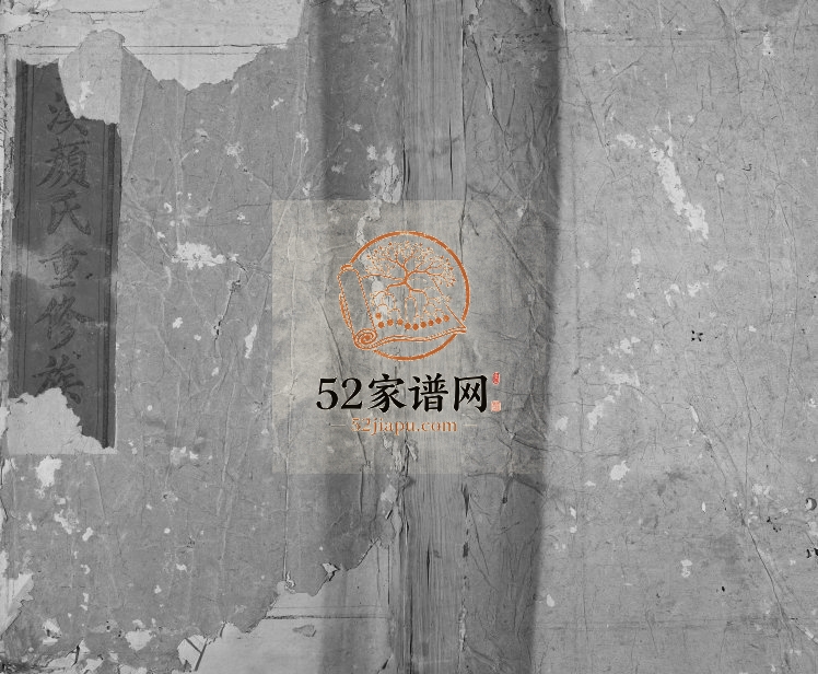 1940年丰溪颜氏重修族谱[不分卷]江西吉安颜姓电子版家谱下载
