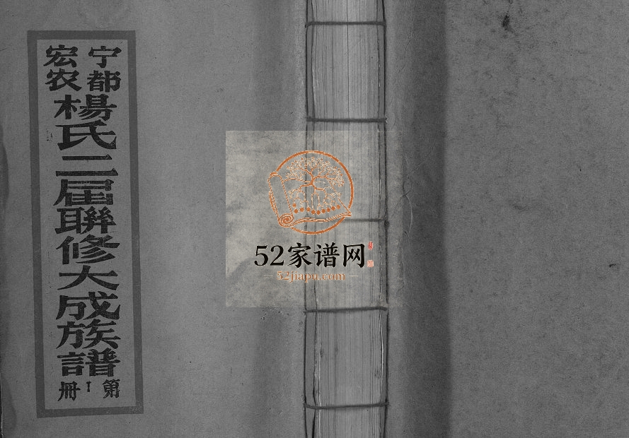 1994年宁都宏农杨氏二届联修大成族谱[不分卷]江西杨姓电子版家谱下载