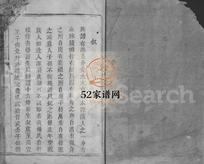 1779年杨氏续修宗谱[不分卷]江西宜黄杨姓电子版族谱下载