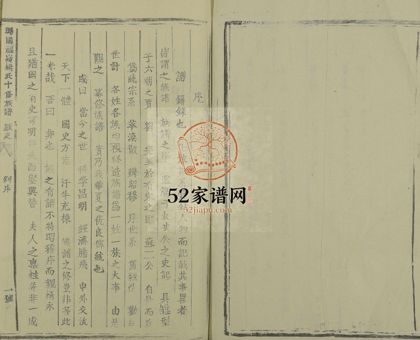 1995年兴国福岭杨氏十修族谱 江西杨姓电子版家谱下载