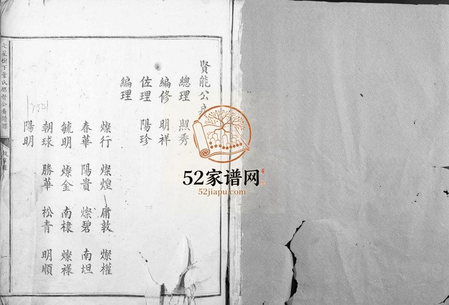 1927年修七星树下叶氏都督公裔谱牒 江西赣州 南丰 吉安叶姓电子版族谱下载