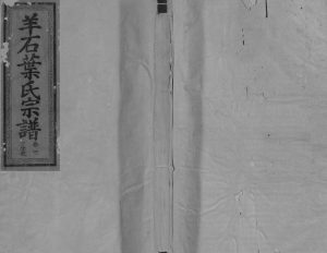 1947年修羊石叶氏宗谱[12卷首1卷]江西广信叶姓电子版族谱下载