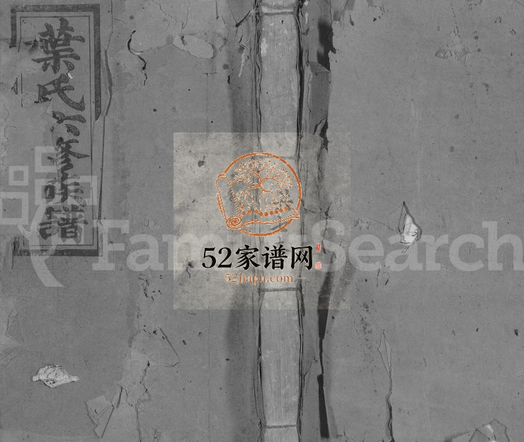 1903年叶氏六修族谱[14卷]江西南康 遂川敦本堂叶姓电子版家谱下载