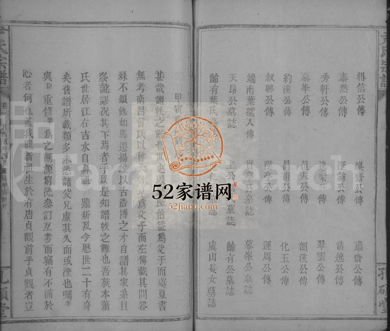 1916年续修尹氏宗谱[残卷]江西武宁 靖安孔硕堂尹姓电子版族谱下载
