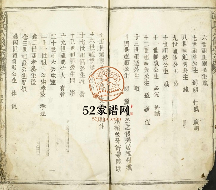 1937年游氏六修宗谱 江西高安立雪堂游姓电子版族谱下载