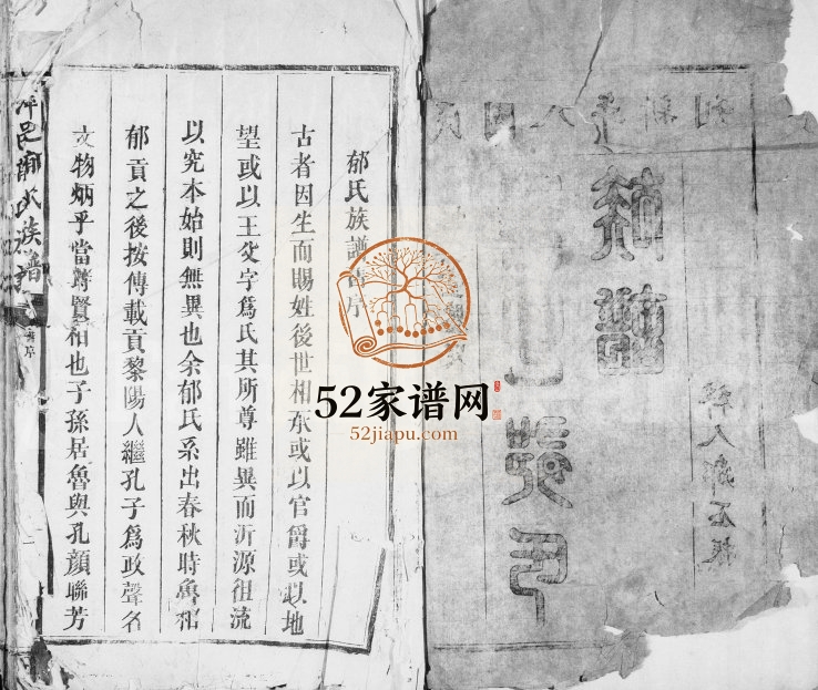 1919年修萍邑郁氏族谱 江西萍乡惇典堂郁姓电子版家谱下载