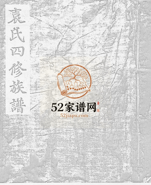1875年信丰县袁氏四修族谱[不分卷]江西汝南堂袁姓电子版家谱下载