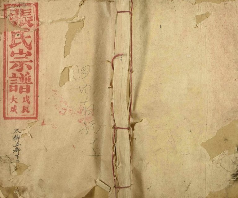 1928年修分宁张氏宗谱[卷数不详]江西修水 宜丰孝友堂张姓电子版族谱下载