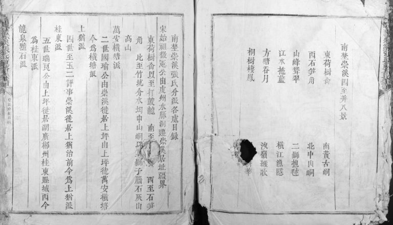 1931年南野崇溪张氏重修族谱[不分卷]江西吉安张姓电子版家谱下载