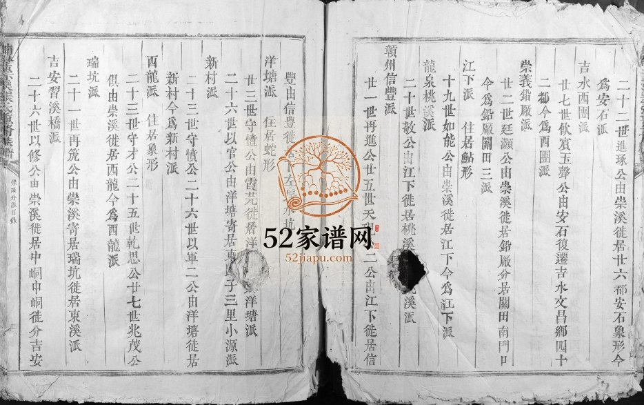 1931年南野崇溪张氏重修族谱[不分卷]江西吉安张姓电子版家谱下载