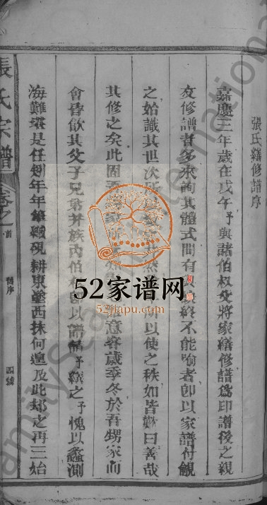 1948年修张氏宗谱[5卷含首卷]江西广信张姓电子版族谱下载