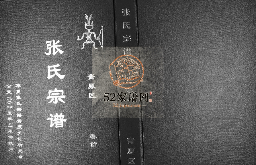 2015年修张氏宗谱[12卷首1卷]江西吉安张姓电子版族谱下载