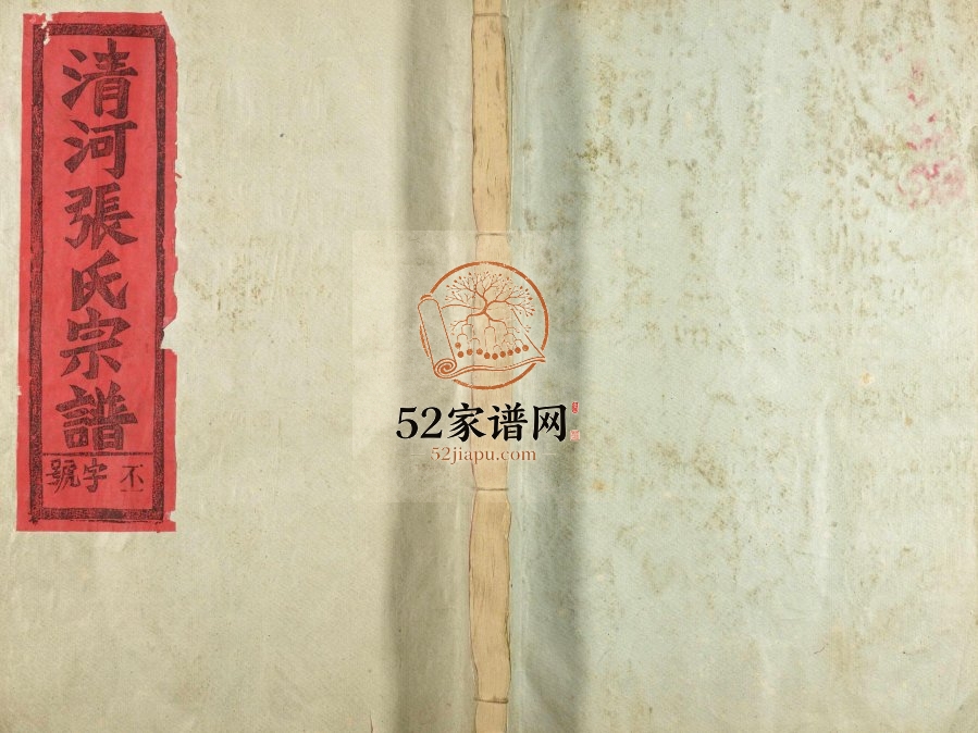 1992年修清河张氏宗谱 江西广信玉海堂张姓电子版族谱下载
