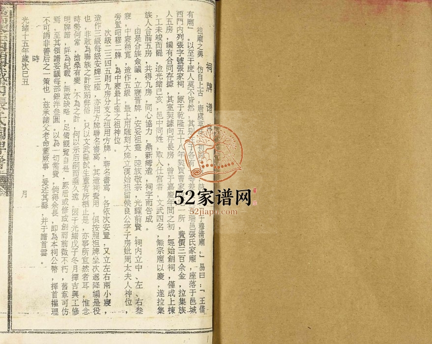 1994年修瑞金西门城内张氏祠牌谱 江西清河堂张姓电子版族谱下载