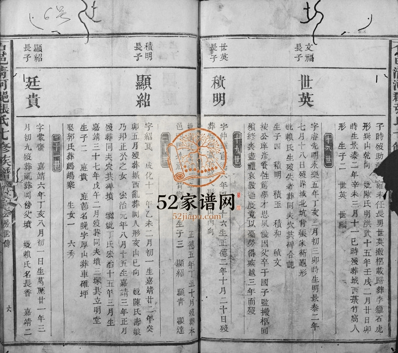 1772年石邑清河郡张氏七修族谱 江西石城 抚州张姓电子版家谱下载