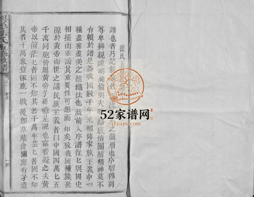 1947年兴邑张氏五修族谱[11卷]江西兴国张姓电子版家谱下载