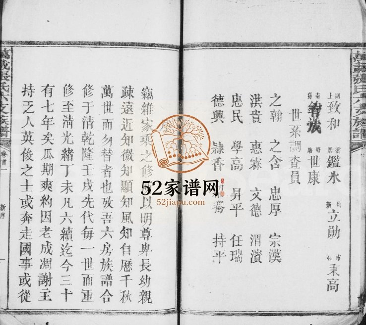 1943年七修万载张氏六房族谱[卷上下及首2卷]江西张姓电子版家谱下载