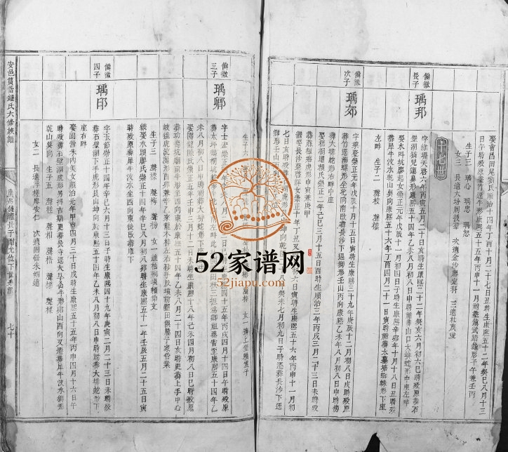 1777年安邑篔簹锺氏六修族谱 江西安远锺姓电子版家谱下载